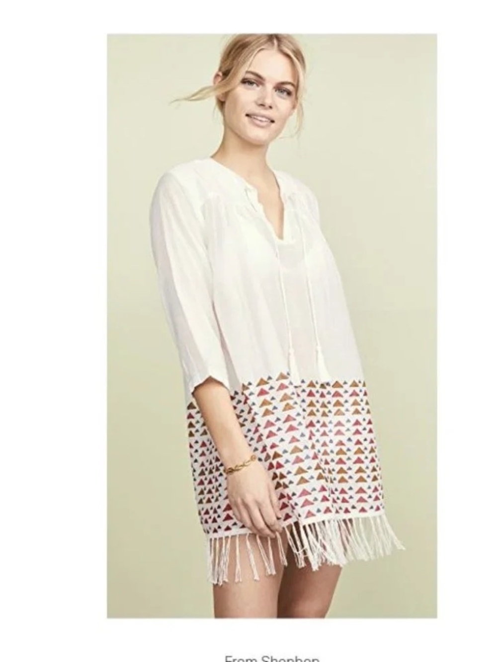 Roller Rabbit Serafina Beach Pool Tunic Cover Up